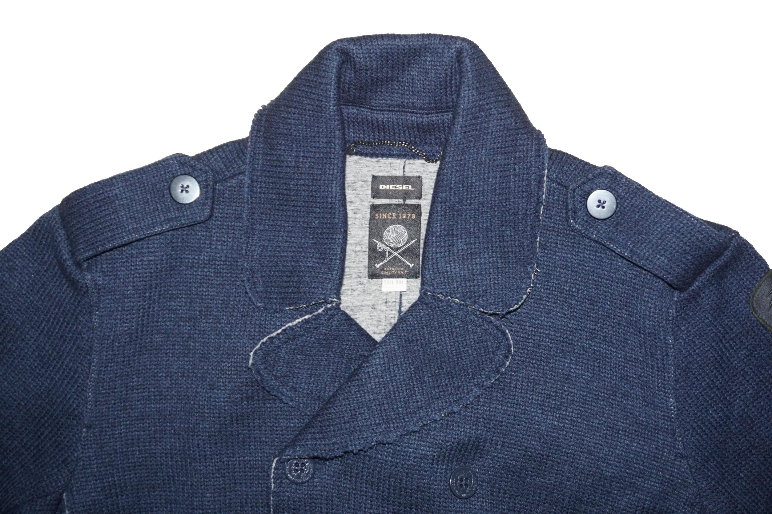 DIESEL K-ILAN KNITTED JACKET
