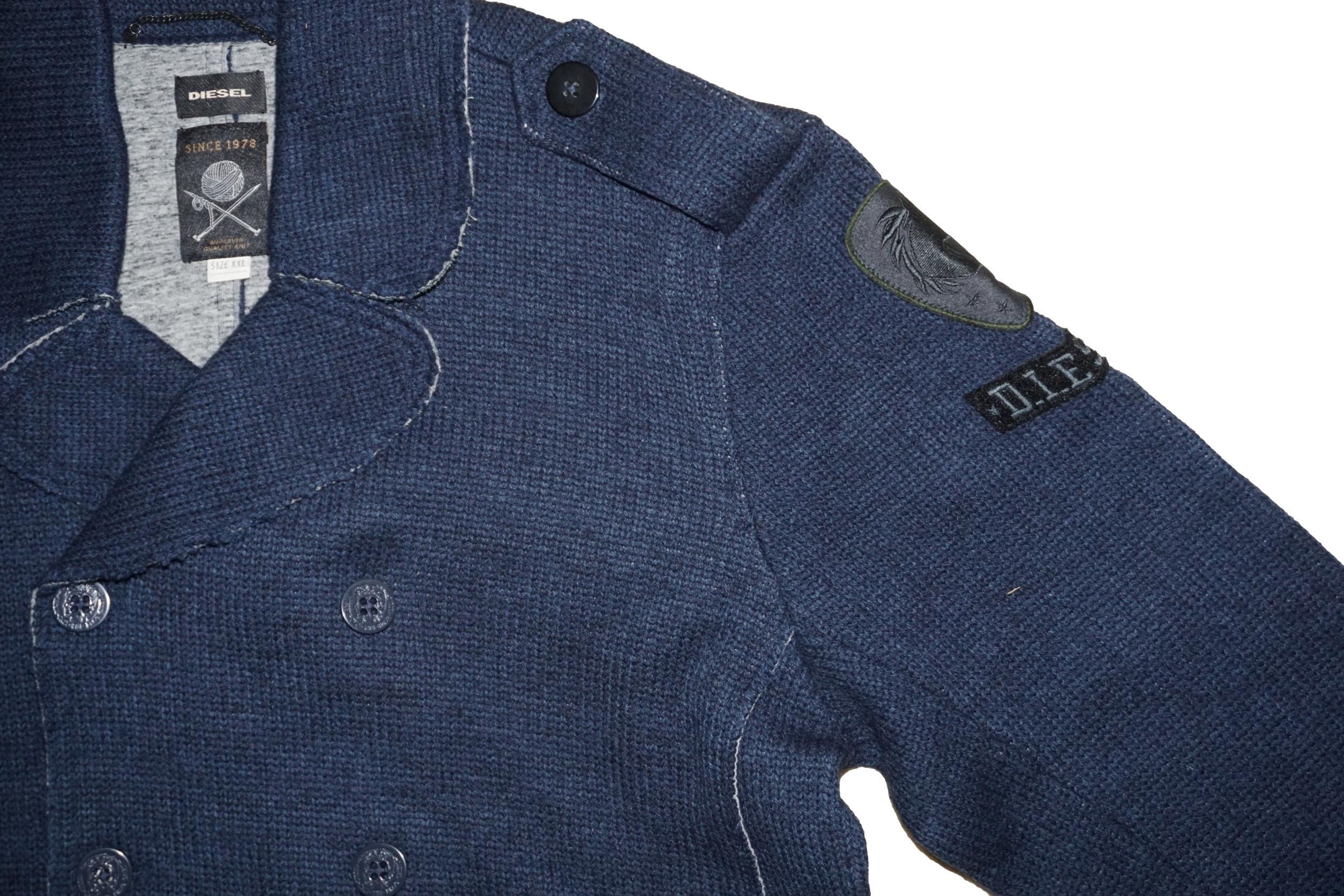 DIESEL K-ILAN KNITTED JACKET