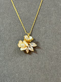 kate spade white floral necklace