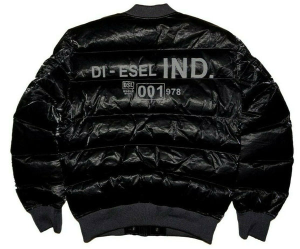 ジャケット・アウター diesel black bomber jacket Diesel J-Milles-Rugg Bomber Jacket | Black | FARFETCH JO