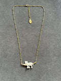 Bill skinner cat necklace