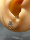 Juicy couture stud earrings