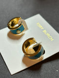 Pre-loved Tory Burch hoop earrings