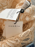 Sandro shirt size 0 (UK 6)