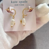 Kate spade pearl seastar earring
