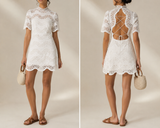 Sandro lace dress size FR34 (UK6)