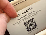Coach mini signature tote bag