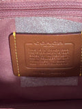 Coach laurel pink heart shoulder/hand bag