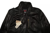 DIESEL L-HEIKO-2 LEATHER JACKET SIZE L