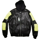 DIESEL L-BRANDO LEATHER JACKET