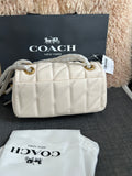 COACH Tabby 20 Quilted Shoulder Bag With Chain