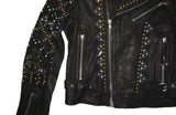 DIESEL BLACK GOLD Landito leather jacket size IT48 M