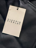 Claudie Pierlot leather jacket size FR36 (UK 8)