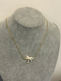 Bill skinner cat necklace