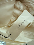 Sandro white dress size 2