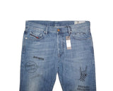 DIESEL MHARKY 0094D JEANS SLIM SKINNY W36 L32 100% AUTHENTIC
