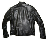 DIESEL R-OYTON LEATHER JACKET BLACK SIZE L 100% AUTHENTIC