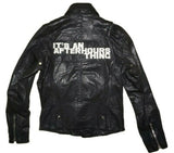 DIESEL L-WILLCOX LEATHER JACKET SIZE M 100% AUTHENTIC