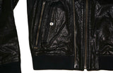 Diesel LEYS Men’s Genuine Leather Biker Jacket Size XL – 100% Authentic