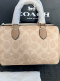 Coach mini rowan signature bag