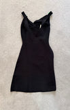 Sandro black dress size FR38 (UK10)