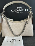 Coach Juliet 25 white signature bag