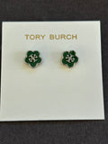 Tory Burch flower logo stud earrings