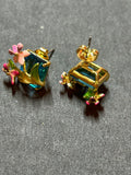 Les nereides stud earrings