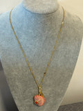 Juicy Couture Pink Shell Long Necklace (60–66cm) – Limited Edition