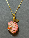 Juicy Couture Pink Shell Long Necklace (60–66cm) – Limited Edition