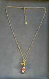 Juicy Couture Gold-Tone Long Necklace (60–65cm) – Nutcracker Pendant