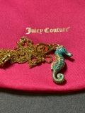 Juicy Couture Seahorse Necklace Length 60–66 cm Y2K Charm Pendant