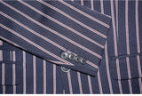 DIESEL BLACK GOLD JAJIMBU Men’s Striped Blazer Jacket Size IT48 M Authentic