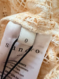 Sandro shirt size 0 (UK 6)