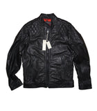 Diesel Laleta Men’s Black Leather Biker Jacket – Size L