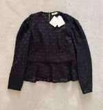 RRP225euro Sandro lace blouse