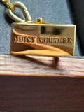 Juicy Couture Gold Necklace with Ferris Wheel Pendant