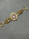 Juicy couture vintage inspired bracelet
