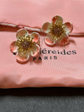 Les nereides flower stud earrings