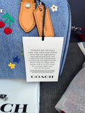 Coach rowan denim bag special edition