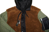 DIESEL W-PELSTIC JACKET REVERSIBLE SIZE L OVERSIZED 100% AUTHENTIC