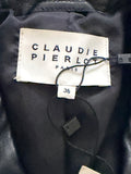 Claudie Pierlot leather jacket size FR36 (UK 8)