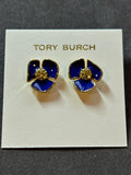 Tory Burch flower logo stud earrings