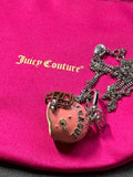 Juicy Couture Long Necklace Pink “Juicy League” Helmet Charm – Limited Edition 2013