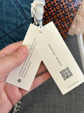 RRP£640 Tory Burch Willa denim small shoulder bag