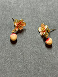 Bill skinner flower earrings