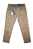 DOLCE & GABBANA  CAMEL DISTRESSED JEANS GYJHCD SIZE 48 100% AUTHENTIC