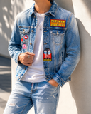 DSQUARED2 Pac-Man Dan Jean Denim Jacket
Model: S71AN0502