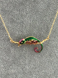 Bill skinner chameleon necklace