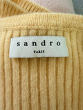 Sandro wool vest size 3 (UK 12)